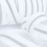 Fermeture Au Mètre Blanche Argent 5mm - Maison Klem