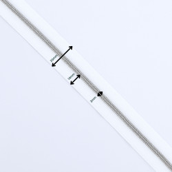 Fermeture En Nylon Double Curseur 40CM - Maison Klem