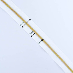 Fermeture En Nylon Double Curseur 40CM - Maison Klem