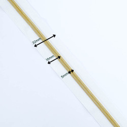 Fermeture En Nylon Double Curseur 40CM - Maison Klem