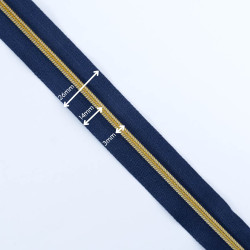 Fermeture En Nylon Double Curseur 40CM - Maison Klem