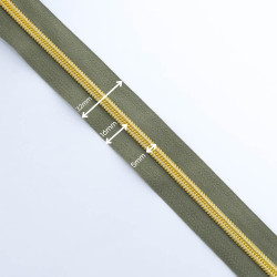 Fermeture En Nylon Double Curseur 40CM - Maison Klem