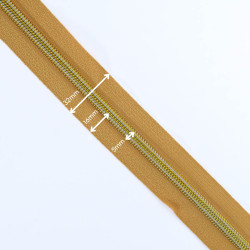 Fermeture En Nylon Double Curseur 40CM - Maison Klem