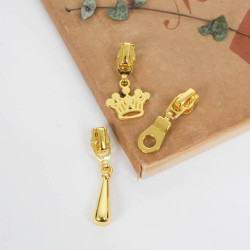 Curseur Fantaisie Pour Fermeture 3mm - Maison Klem