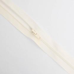 Fermeture Invisible Au Mètre 3mm Ivoire  - Maison Klem