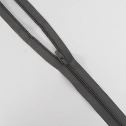 Fermeture Invisible Au Mètre 3mm Gris - Maison Klem