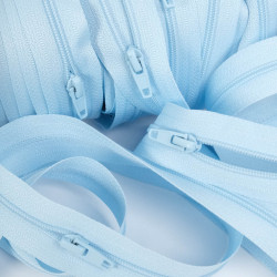 Fermeture Invisible Au Mètre 3mm Bleu Layette - Maison Klem