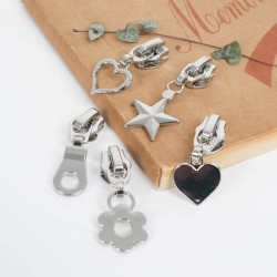 Curseur Fantaisie Pour Fermeture 5mm - Maison Klem