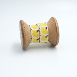 Biais Eventail Jaune - Maison Klem