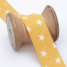 Biais Etoile 25mm Ocre - Maison Klem