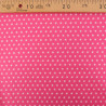 Popeline De Coton Etoiles Fuchsia - Maison Klem