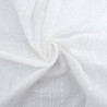 Broderie Anglaise Ligne Et Cercle Blanc Crème - Maison Klem