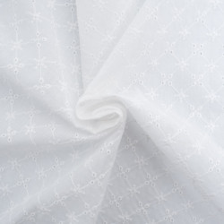 Broderie Anglaise Losange Et Petite Etoile - Maison Klem