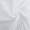 Broderie Anglaise Pétale Etoilé Blanc Crème - Maison Klem