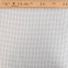 Popeline De Coton Mini Pois Fond Blanc - Maison Klem