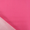 Popeline De Coton Mini Pois Fuchsia - Maison Klem
