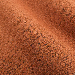 Tissu Ameublement Loop Terracotta - Maison Klem