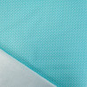Popeline De Coton Mini Pois Turquoise - Maison Klem