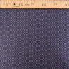 Popeline De Coton Mini Pois Navy - Maison Klem