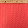 Popeline De Coton Mini Pois Rouge - Maison Klem