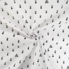 Coton Imprimé Bretagne Hermine Fond Blanc- Maison Klem