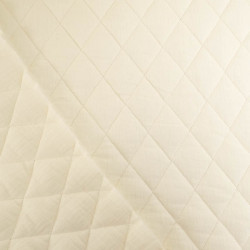 Matelassé Double Gaze Uni Ecru Naturel - Maison Klem
