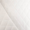 Matelassé Double Gaze Uni Blanc - Maison Klem