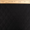 Matelassé Double Gaze Uni Noir - Gaby - Maison Klem