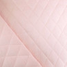 Matelassé Double Gaze Uni Rose Tendre - Gaby - Maison Klem