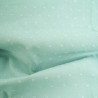Voile De Coton Plumetis Bleu Aqua - Maison Klem