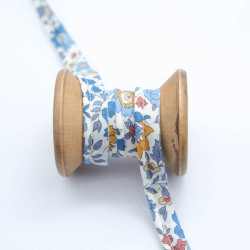 Liberty Fabrics D'Anjo Blue Piping