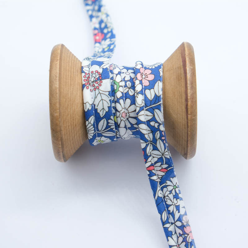 Passepoil Liberty Fabrics June's Meadow Bleu - Maison Klem