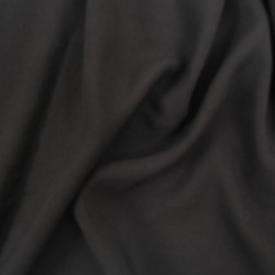 Tissu Viscose Alina Noir - Maison Klem