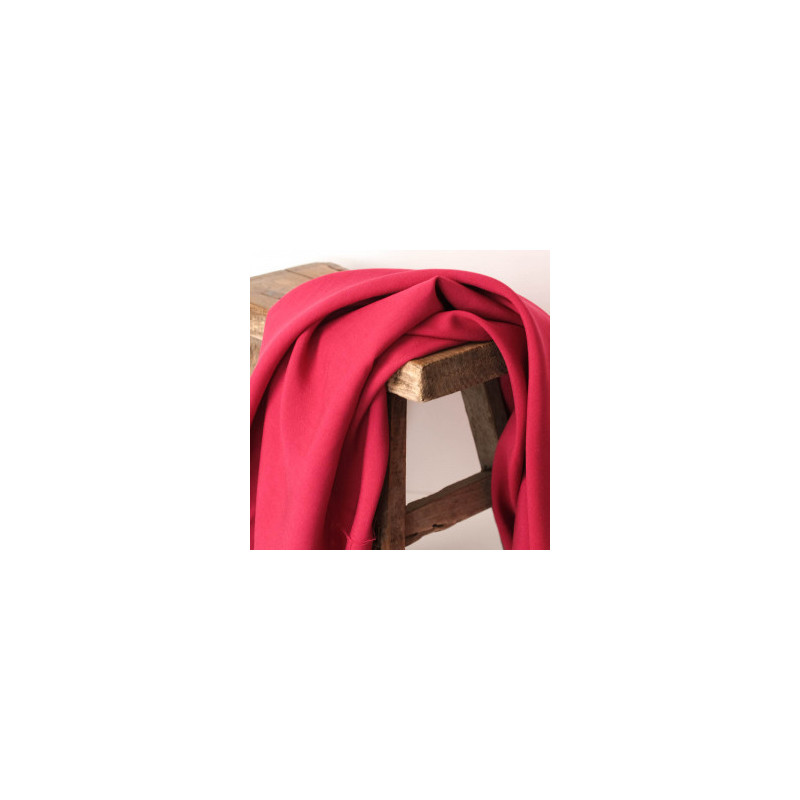 Viscose Alina Framboise - Maison Klem