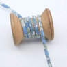 Cordon Liberty Fabrics Poppy And Daisy Bleu - Maison Klem