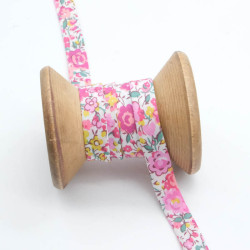 Biais Liberty Fabrics Emma and Georgina Rose - Maison Klem