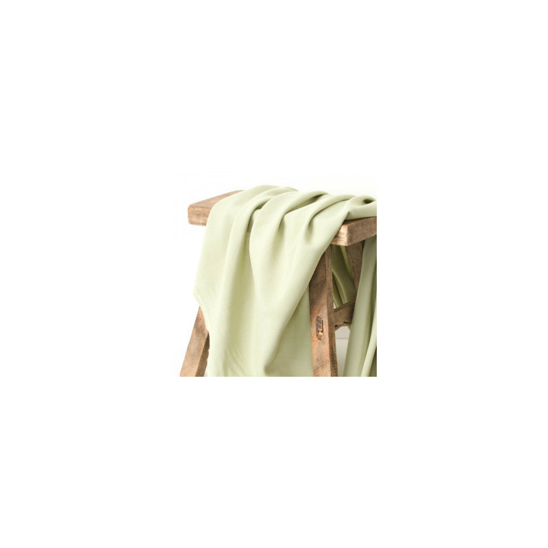 Viscose Alina Vert Pistache - Maison Klem