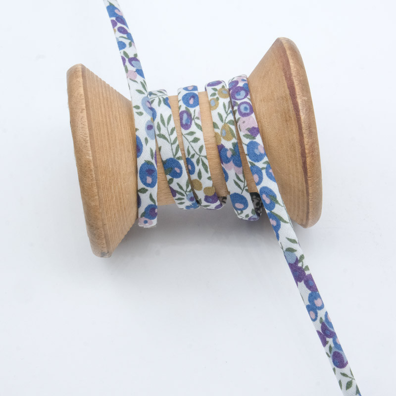 Cordon Liberty Fabrics Wiltshire Bud Bleu - Maison Klem