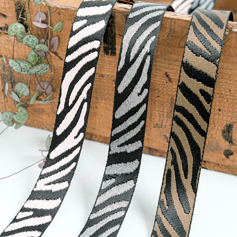 Sangle Bicolore Waves 38mm - Maison Klem