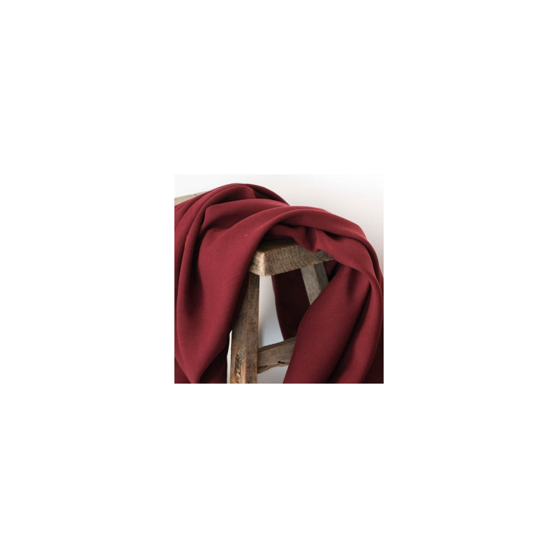 Viscose Alina Bordeaux - Maison Klem