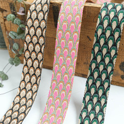 Sangle Motif Paon - Maison Klem