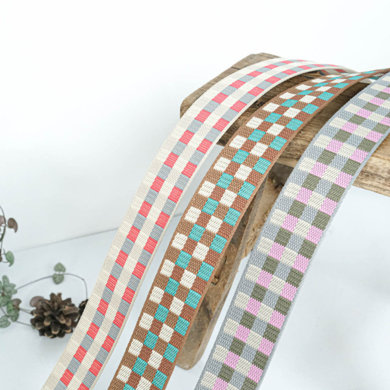 Sangle Bicolore Waves 38mm - Maison Klem