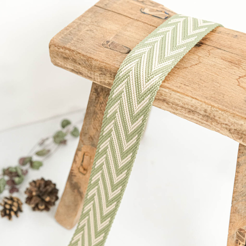 Sangle Bicolore Waves 38mm - Maison Klem