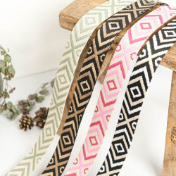 Sangle Losange Tricolore - Maison Klem