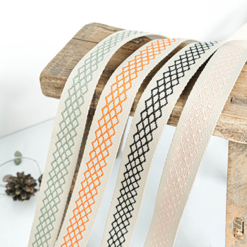 Sangle Bicolore Waves 38mm - Maison Klem