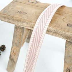 Sangle Diagonale Lurex Rose - Maison Klem