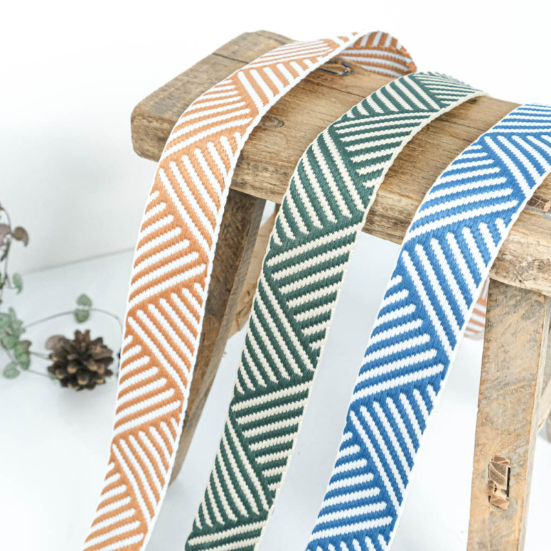 Sangle Bicolore Waves 38mm - Maison Klem