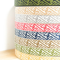 Sangle Bicolore Waves 38mm - Maison Klem