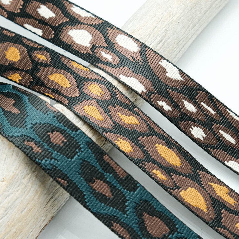 Sangle Bicolore Waves 38mm - Maison Klem