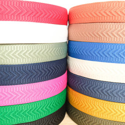 Sangle Bicolore Waves 38mm - Maison Klem